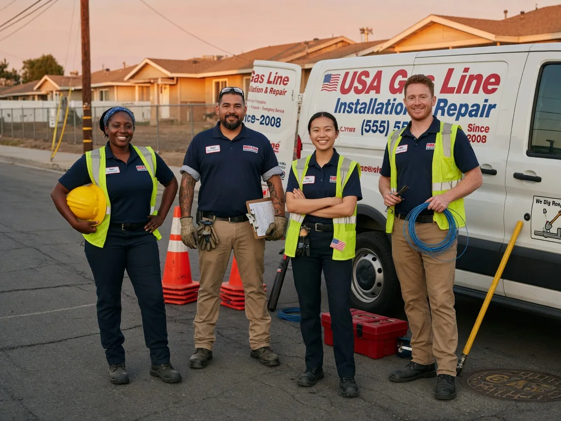 Gas Line Installation company in Milford Center, OH